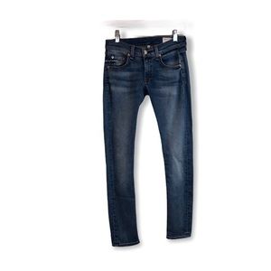 Rag & Bone Blue Denim Skinny Jeans Sz 24